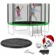 Hop-Sport trampolin z mrežo 366 cm FT 12 (365-374 cm)
