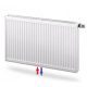 Jekleni panelni radiator Purmo Ventil Compact M (CVM) 600x1400 bel - Dolžina 102 mm