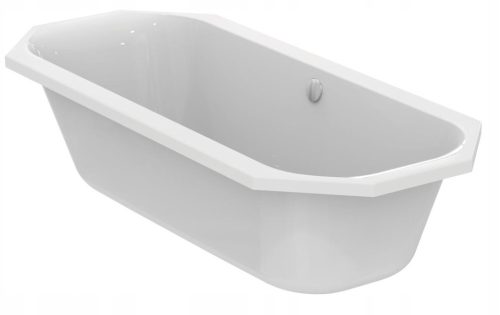 Ideal Standard Tonic II ovalna akrilna kopalna kad, s sredinskim odtokom, dimenzije 180 x 80 cm