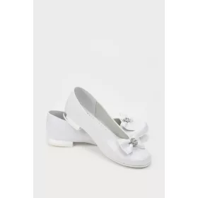 Dekliški obhajilni čevlji s kubičnim cirkonijem št. 38