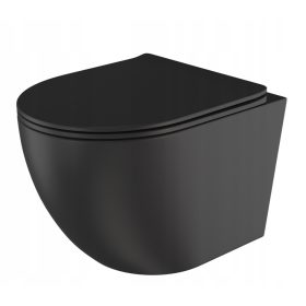 WC školjka granitan viseča, WC ŠKOLJKA ČRNA