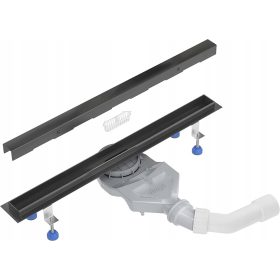 Aquabad® Slim Črna Mat 120 cm