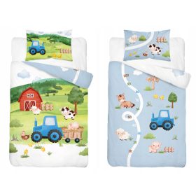   Plišasta otroška posteljnina Detexpol 90 x 120 cm v sivi in srebrni barvi