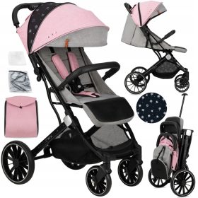   Lahek in vsestranski voziček z velikimi kolesi MoMi Dakar za udobne sprehode