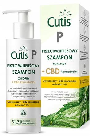 Antiprhljajev šampon z kanabidom in CBD, 150ml – Učinkovita nega za lasišče