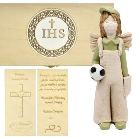   Angelček za prvo sveto obhajilo s personaliziranim darilom za posebne trenutke