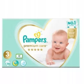 Pampers Premium Care plenice Velikost 3 120 kos