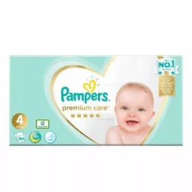 Pampers Premium Care plenice Velikost 4 104 kos.