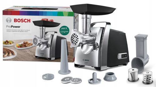  BOSCH MFW67440 MLIN ZA MESO 700 W / 3,5 KG Z REVERZIRNO 10 FUNKCIJAMI