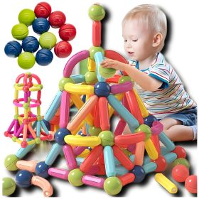 Magnetne kocke za gradnjo 64 kosov