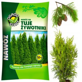   Zelenjavno gnojilo za tuje in iglavce 10 kg - Primeren za tujke, borovce, brinove in ostale iglavce