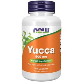   Now Foods Yucca 500mg kapsule za podporo prebavnemu sistemu 100 kosov