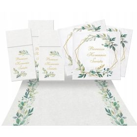 Zestaw Komunija Namizni Tekač, Serviete, Hostijski Okraski