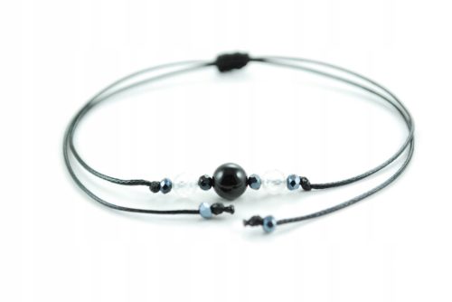 Celebrity Moonstone in Tourmaline Bracelet for Love Protection