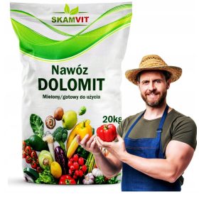 Skamvit dolomitno gnojilo v prahu 20 kg 20 l