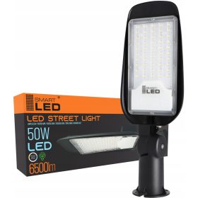 Lampa ulična LED Smartled 50 W 6500 lm črna