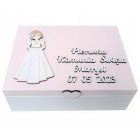 Lesena škatla za Prvo sveto obhajilo