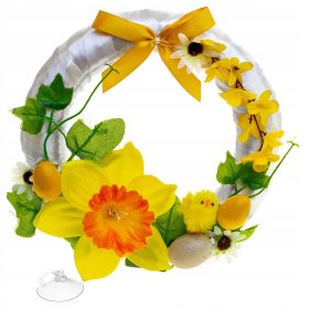 Wianek stroik dekorativni venček za božič in veliko noč