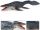 Dinozaver Mosasaur 34C Premične Čeljusti