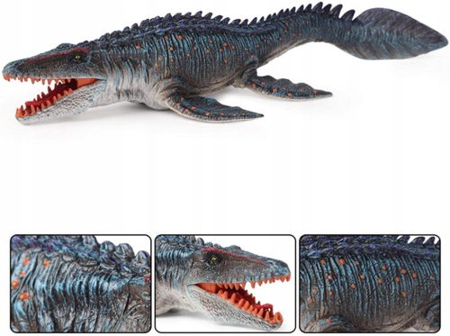 Dinozaver Mosasaur 34C Premične Čeljusti