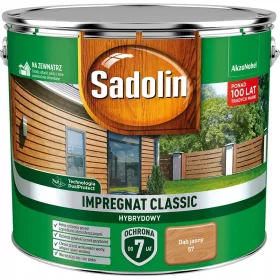 Sadolin Klasik impregnacija za les, svetel hrast, 9 l