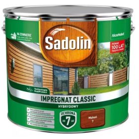 Impregnacija za les Sadolin Classic Hybrydny Mahagonij 9 l