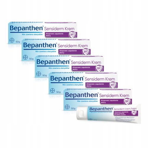 Bepanthen Sensiderm Krema 50g - Učinkovita pomoč za razdraženo in atopično kožo