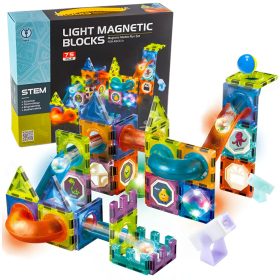 Magnetne kocke za ustvarjanje svetlečih stez