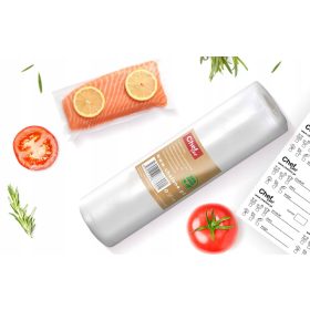 Folija ChefOne za vakuumsko pakiranje 20cm x 12m s nalepkami
