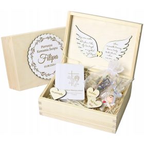   Spominek za prvo sveto obhajilo s personaliziranim graviranjem