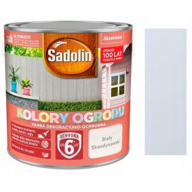    Akrilna barva za opeko, za les Sadolin 2,5 l, skandinavsko bela mat