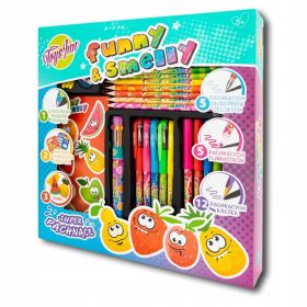   Umetniški set STNUX za barvanje s pisali, barvicami in flomastri