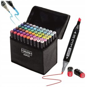 GALAXIA 60-delnih alkoholnih markerjev PRO + TORBA