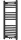  Mexen Mars 900 × 400 mm črn – kopalniški radiator 309 W