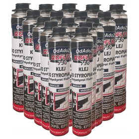 Izoflex montažna pena za termoizolacijo 750 ml