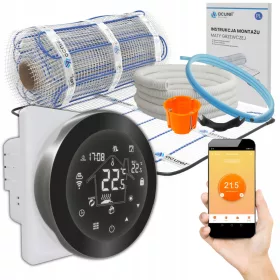  Set grelnih preprog s termostatom - 5m²
