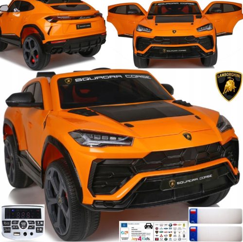 Luksuzni otroški avto Lamborghini URUS ST-X SQUADRA CORSE 4x4 na akumulator, primeren za otroke od 3 do 8 let. Ta fantastičen SUV je najmočnejši in najhitrejši v svojem razredu, z licenco Lamborghini 
