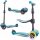 TRI-WHEELED BALANCE SCOOTER FOR KIDS 3-in-1 with LED Lights