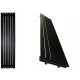 LOFT dekorativni radiator 180x45 mat črn 1102W