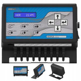   KOTLOVSKI REGULATOR Z PODAJALNIKOM "NEGROS" ZA UČINKOVITO UPRAVLJANJE KOTLOV