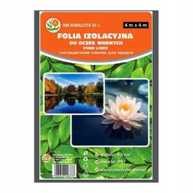   Folia za ribnike iz polietilena debeline 0,3 mm, odporna na vremenske vplive. Enostaven za namestitev in izjemno vzdržljiv material, primeren za dolgotrajno uporabo. Ta folija je narejena za ustvarjan