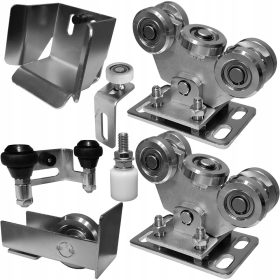 NOSILCI ROLOJ ZA DRSNA VRATA SET 5 KOM - KOLETI 80x80x5