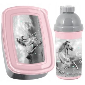   Vodna steklenica in škatla za malico Paso za punčke na konju