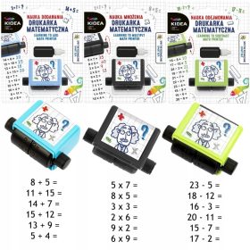   Kidea 3x Družinski Računalnik za Učenje Množenja, Seštevanja in Odštevanja