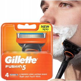 Gillette Fusion5 Nadomestni Vložki za Rezila (4 kos)