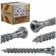 Vijaki za lesne povezave Wkręt-Met WKLC-50030-B 5 x 30 mm 250 kosov