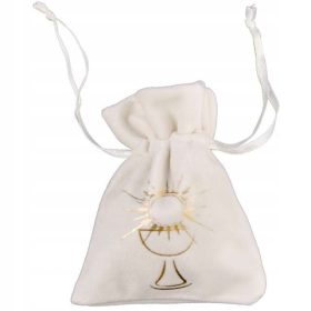   Vrečke iz velurja "Sveta obhajila - Hostija", CHAKS, 8 cm, 4 kosi