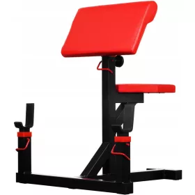   SCOTT KELTON Bicep Curl Bench HL5+HZ1+DILPPB with Adjustable Preacher Curl Pad for Effective Arm Workouts