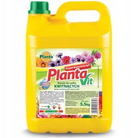   Planta VitaTekoče večkomponentno gnojilo za cvetoče rastline 5,5 kg 5 l