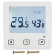 Slovenian name: Sobni termostat za regulacijo temperature z zaslonom LCD in možnostjo 3A

SEO-optimized description: 
Sobni termostat za talno gretje z zaslonom LCD in grelnimi matami 3A je opremljen 